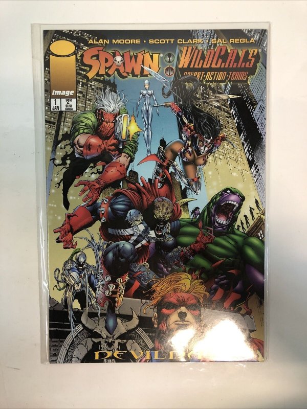 Spawn Wild C.A.T.S: Devil Day (1996) Complete Set Part # 1-4 (VF/NM) Image Comic