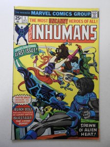 The Inhumans #1 (1975) FN- Condition!