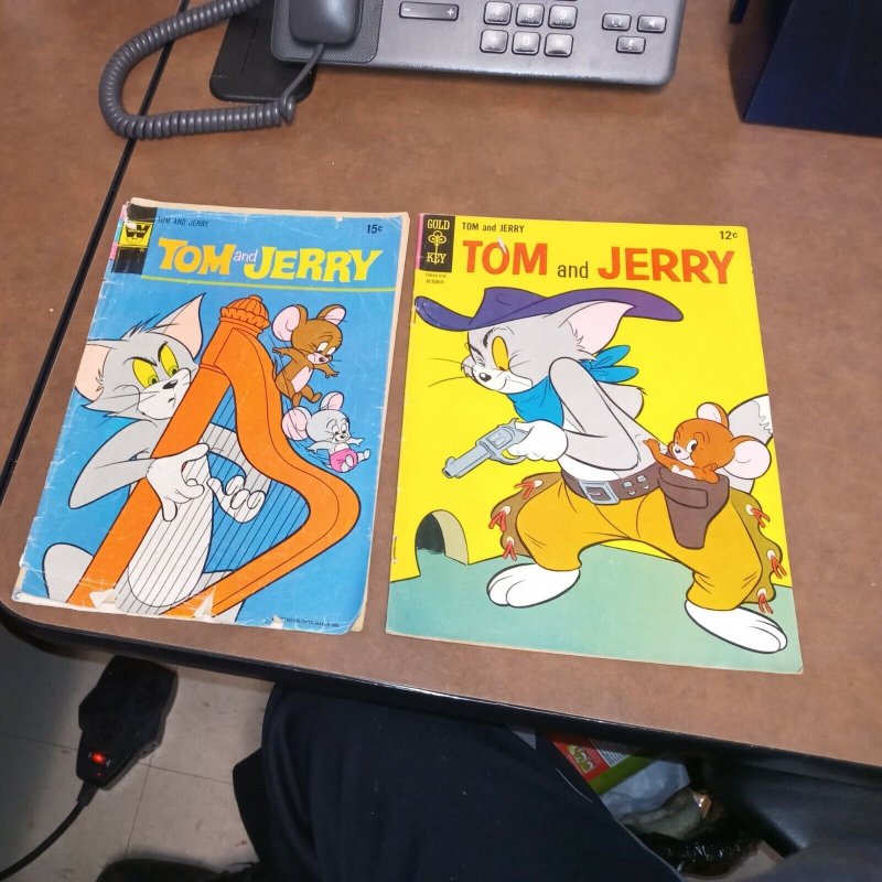 Tom And Jerry 16 Issue Gold Key Silver Bronze Age Comics Lot Run Set Collection