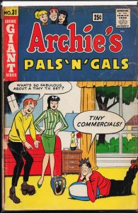 Archie's Pals 'N' Gals #31 (1964) Betty and Veronica