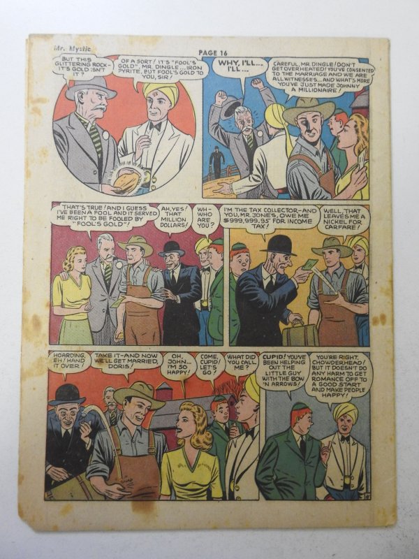 The Spirit #186 (1943) Newsprint Comic Insert Rare!