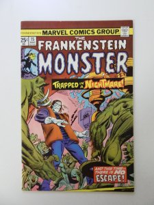 The Frankenstein Monster #15 (1975) FN/VF condition