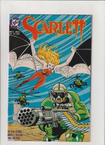 Scarlet #4 NM- 9.2 DC Comics 1993