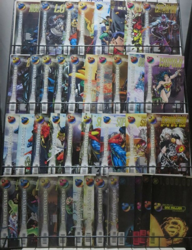 DC ONE MILLION COMPLETE COLLECTION!  39 books- the COMPLETE crossover! VF/+