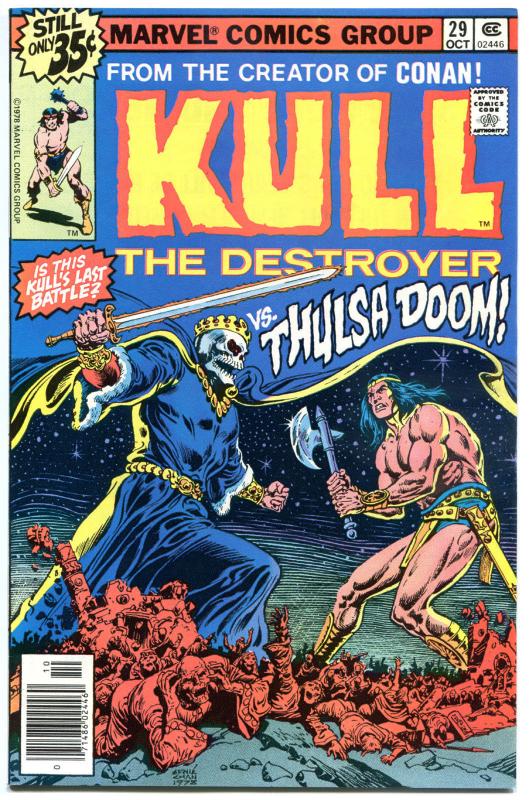 KULL the CONQUERER #1 2 3 4 5 6 7 8 9 10-29, VF+, 1971, Robert E Howard, 29 iss