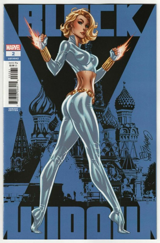 Black Widow #2 J Scott Campbell Variant (Marvel, 2020) NM