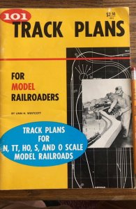 101 track plans for model Railroaders,Westcott,1974,72p,fine cond