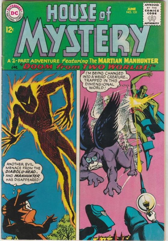 House of Mystery #151 (Jun-65) VF/NM High-Grade Martian Manhunter