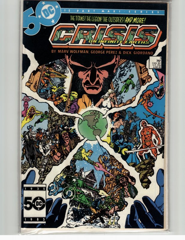 Crisis on Infinite Earths #3 (1985) Harbinger