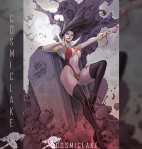 VAMPIRELLA #5 LIM  VIRGIN VARIANT LTD 500 PRESALE 9/5 ☪