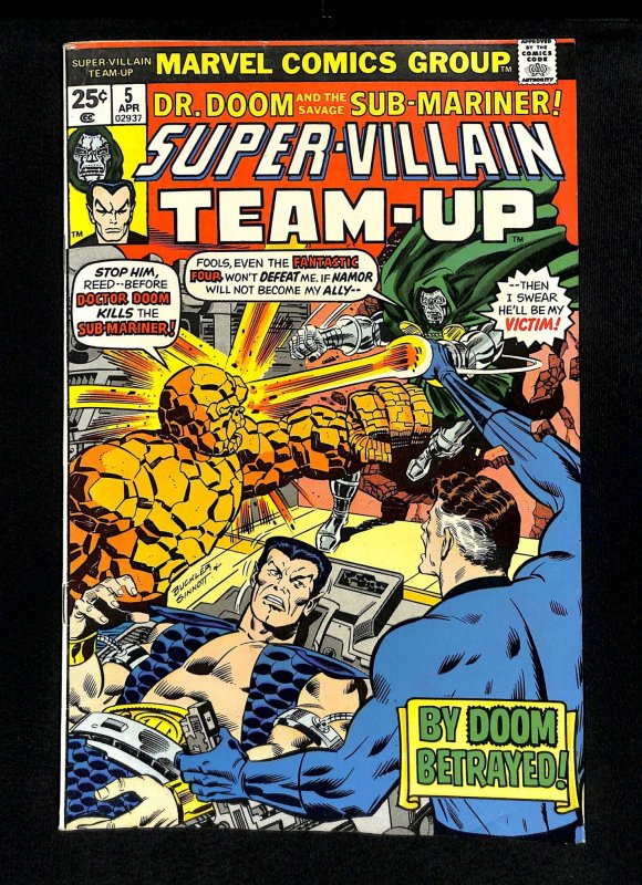 Super-Villain Team-Up #5 1st Shroud!