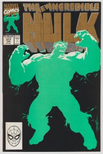 The Incredible Hulk #377 (1991) 2nd Print Variant 1st Professor Hulk