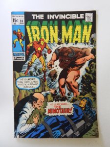 Iron Man #24 (1970) VF- condition