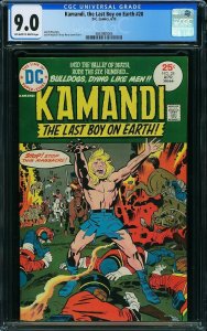 Kamandi, The Last Boy on Earth #28 (1975) CGC 9.0 VFNM