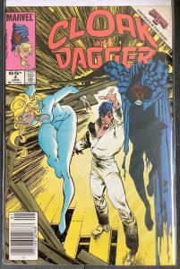 Cloak and Dagger #4 Newsstand Edition (1985, Marvel) VF/NM