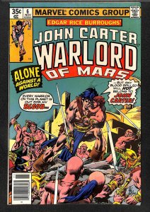 John Carter Warlord of Mars #6 (1977)