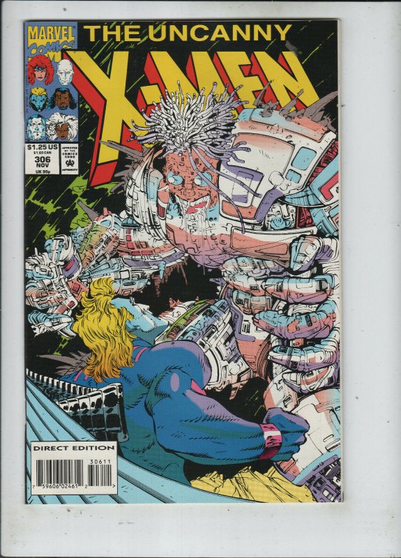 Uncanny X-men #305-310 Set vf/nm 