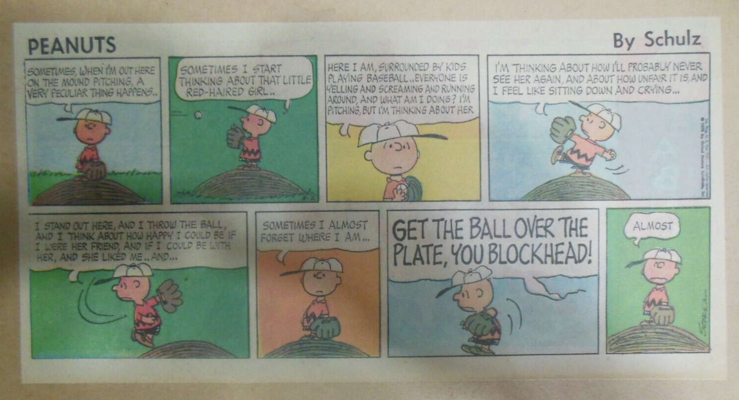 PEANUTS on X: Happiness is playing baseball.  / X