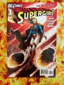 Supergirl #1 Second Print Cover (2011) - MT