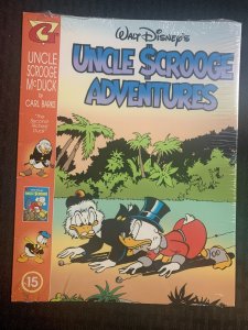 1980's UNCLE SCROOGE ADVENTURES Gladstone #15 by Carl Barks SEALED with Card