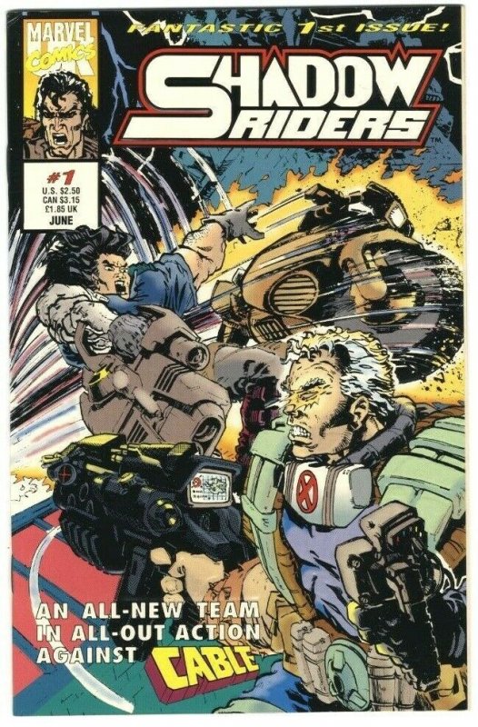 Shadow Riders #1 - Marvel Comics UK - June 1993