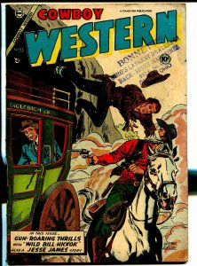 Cowboy Western #50 1954-Dick Giordano-Golden Arrow-Rocky Lane-Jesse James-VG