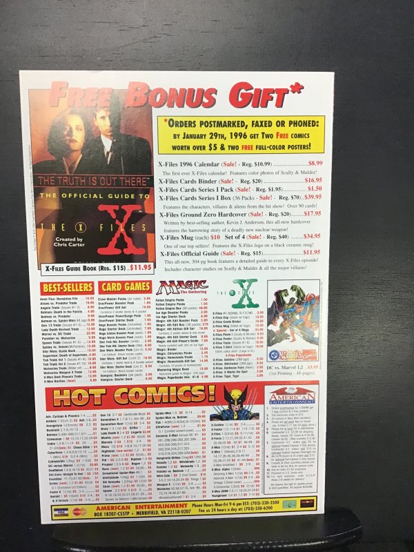X-Files #11 (1995) nm