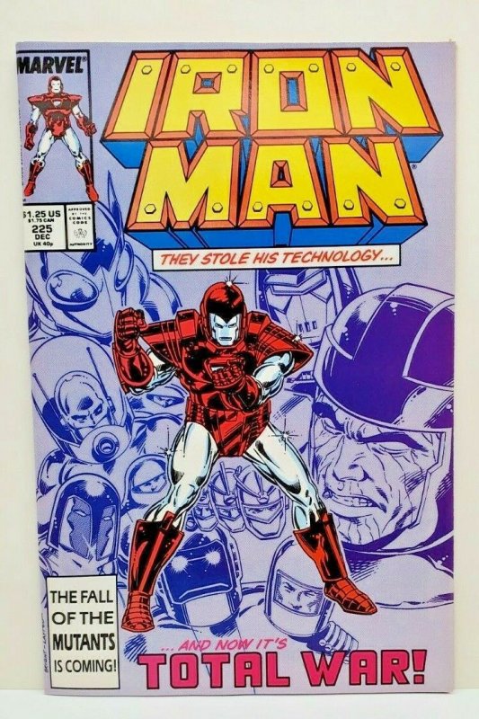 IRON MAN Armor Wars  #225 (1ST SERIES) MARVEL COMICS 1987 