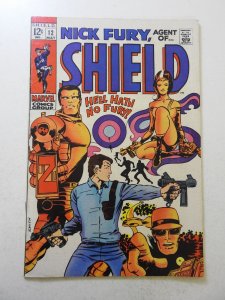 Nick Fury, Agent of SHIELD #12 (1969) FN+ Condition!