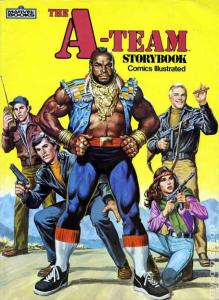 A-Team Storybook Comics Illustrated