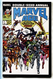 Marvel Age Annual #1--comic book--1985--2nd Silver Sable