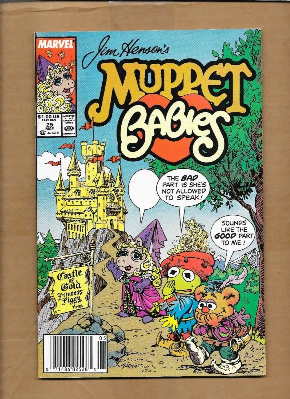 MUPPET BABIES #25 LAST final ISSUE MARVEL STAR COMICS KERMIT 