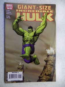 GIANT-SIZE INCREDIBLE HULK # 1 MARVEL ONE SHOT ACTION ADVENTURE (2008)