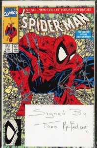 Spider-Man #1 (1990) Signed by Todd McFarlane