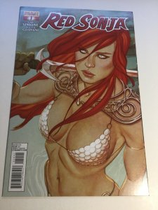 Red Sonja 1 Frison Variant Nm Near Mint Dynamite Comics