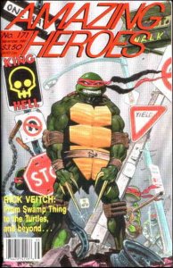 Amazing Heroes #171 FN ; Fantagraphics | TMNT Rick Veitch