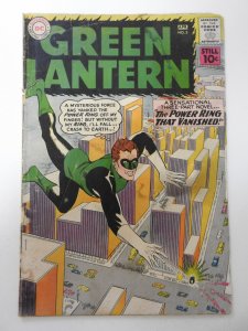 Green Lantern #5 (1961) GD Condition 4 staples added, moisture damage, stamp fc