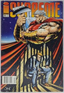 Supreme 12 Image 1994 5.5 FN- Newsstand Rob Liefeld