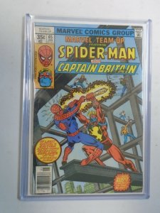 Marvel Team-Up #65 Spider-Man and Captain Britain 4.0 VG (1978 1st Series)