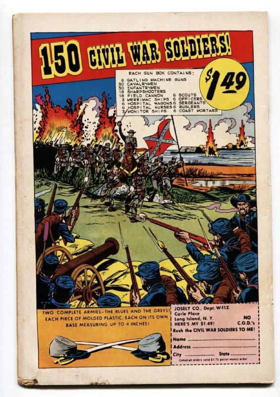 TOMAHAWK #80 Silver-age comic book 1962- DC WESTERN -SCI FI ISSUE- 