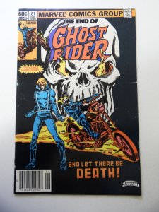Ghost Rider #81 (1983) FN+ Condition