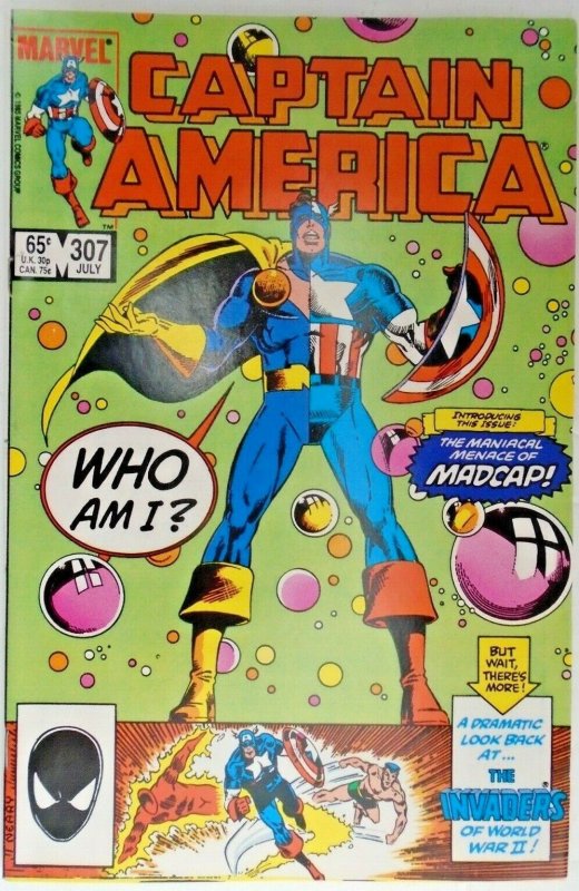 *Captain America #301-304, 306-310  (9 books)