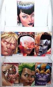 ETERNALS #1 - 6 Thanos Rises #1 Todd Nauck Headshot Variant Covers Marvel MCU