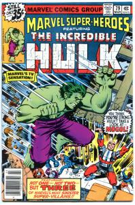 MARVEL SUPER-HEROES #70 71 72 73 74 75 76 77 78 79, VF to NM-, 1967, Hulk, Thing