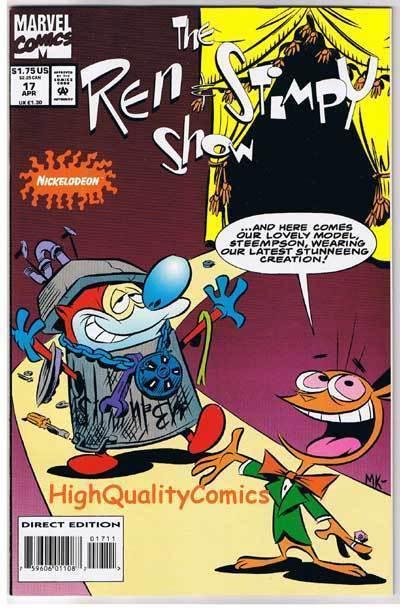 REN & STIMPY SHOW #17, NM, Fashion Models, Cartoon, more RSS in store