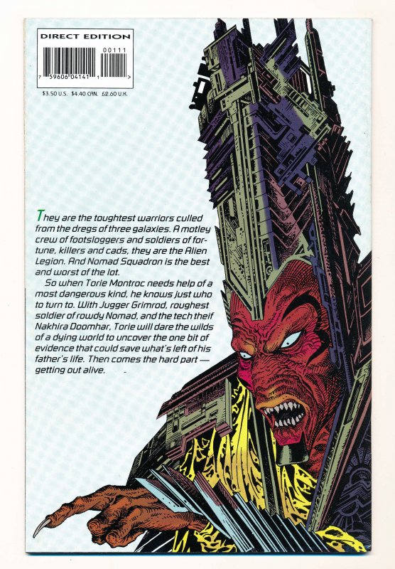 Alien Legion Binary Deep (1993) #1 VF+