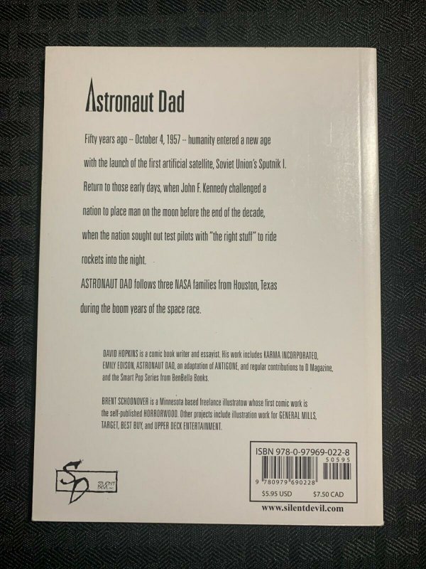 2007 ASTRONAUT DAD Volume 1 by David Hopkins SC FN+ 6.5 1st Silent Devil