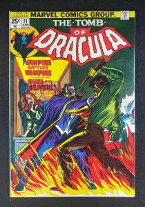 Tomb of Dracula (1972) #21 VF+ (8.5) Blade Appearance