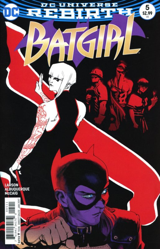 2017 Batgirl Vol 5 #5 DC Comics VF/NM Rafael Albuquerque 1st Print Comic Book