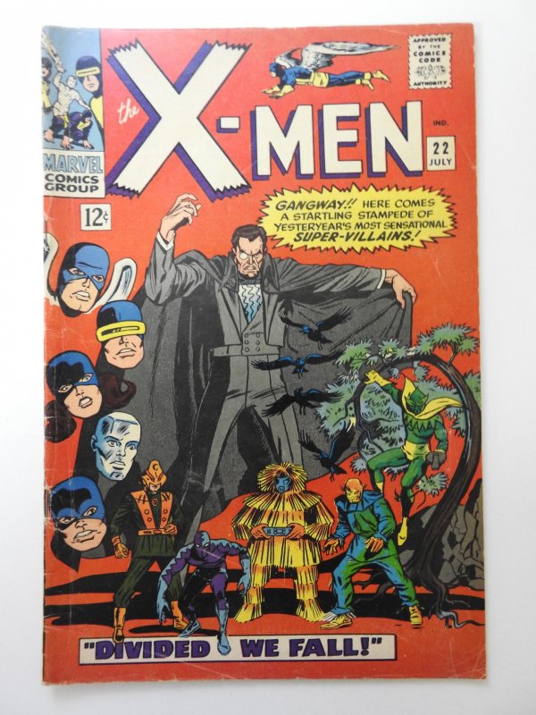 The X-Men #22 (1966) Divided We Fall! Sharp VG Condition!
